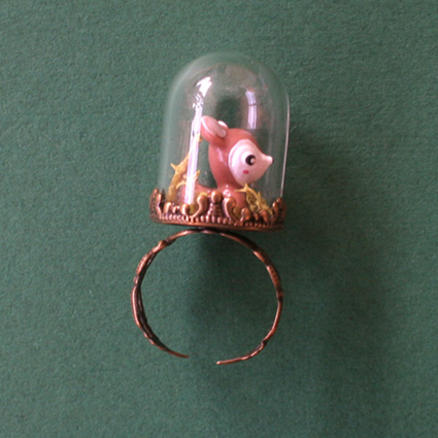 Crotte de Poule-bijoux fantaisie-contes-biche-fôret