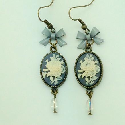 Crotte de poule-créatrice bijoux victoriens-camées-camée-fantaisie