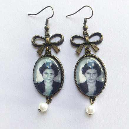 Boucles d'oreilles Simone Veil