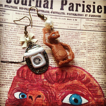 Crotte de Poule-bijoux fantaisie-nineties-ET