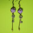 Crotte de poule-bijoux fantaisie-oiseaux-fleurs-original