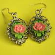 Crotte de poule-bijoux fantaisie-oiseaux-fleurs-original