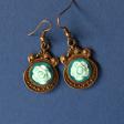 Crotte de poule-bijoux fantaisie-oiseaux-fleurs-original