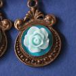 Crotte de poule-bijoux fantaisie-oiseaux-fleurs-original
