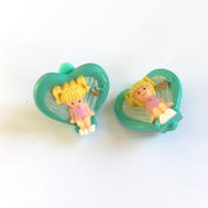 Boucles d'oreilles Polly pocket